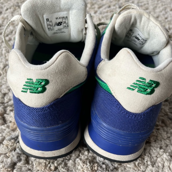 New Balance Women’s Sneakers in Blue and Green - Picture 3 of 6